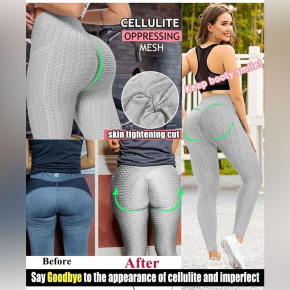 Butt Lifting Workout Leggings High Waisted Booty Legging Tummy
Control Yoga Pant - Picture 5 of 10